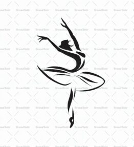 Anmutiger Balletttänzer